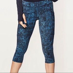 Lululemon Fast and Free Crop Leggings